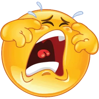 😪 Emoji, Weinend, Traurig, Tränen, Emotion, Gesicht telegram sticker