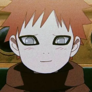 🌟 Gaara Naruto anime, manga, gaara, naruto, character telegram sticker
