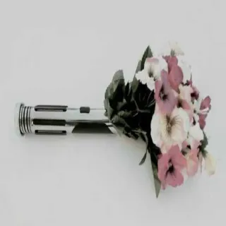 😘 Star Wars lightsaber, flowers, bouquet, sci-fi, star wars, romance, jedi telegram sticker