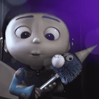 🧊 Agnes Despicable Me Cartoon, Animation, Figur, Lustig, Niedlich, Süß whatsapp sticker