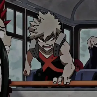 ❤️‍🔥 Katsuki Bakugo My Hero Academia Anime, My Hero Academia, Bakugo, Katsuki Bakugo telegram sticker