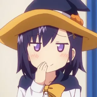 😏 Anime, Hexe, Cartoon, Süß, Mädchen, Manga whatsapp sticker