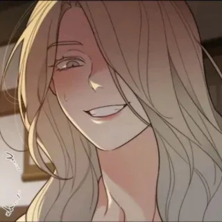 🥢 woman, smile, art, drawing, portrait telegram sticker