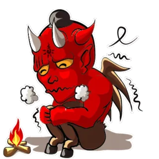 Tiny Devil :: @stickerhype telegram stickers