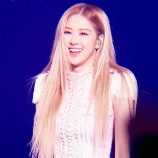 🌹 Rosé Rosé, Blackpink, K-pop, cantante, celebridad, música, artista telegram sticker