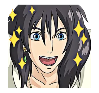 Howl no Ugoku Shiro telegram stickers