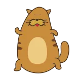 💃 แมว, การ์ตูน, สัตว์, น่ารัก, ตลก, สัตว์เลี้ยง telegram sticker