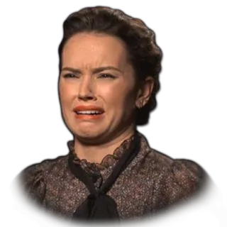😖 disgusted, upset, face, expression telegram sticker