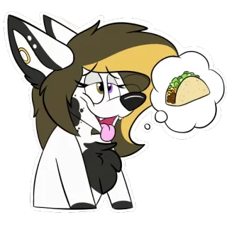Aya by Fritz telegram stickers