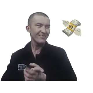 💸 hombre, dinero, finanzas, dólares, efectivo, negocios, éxito whatsapp sticker