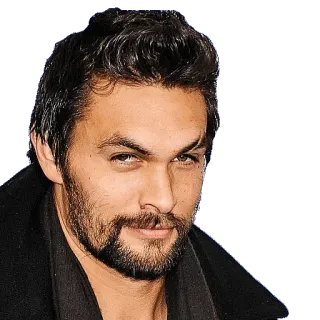 😊 Jason Momoa actor, celebridad, Aquaman, Juego de Tronos telegram sticker