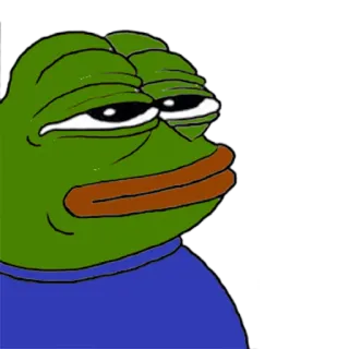 🍆 Pepe the Frog pepe, grenouille, mème telegram sticker
