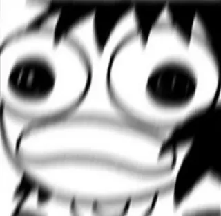 😱 Anime, Mangá, Desenho animado, Engraçado, Meme, Reação whatsapp sticker