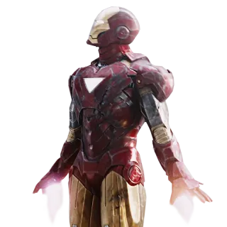 🚀 Iron Man Iron Man, superhéroe, armadura, Marvel, Vengador, cómic, ciencia ficción, Tony Stark whatsapp sticker