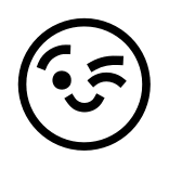😉 black, background, solid, dark, minimalist whatsapp sticker