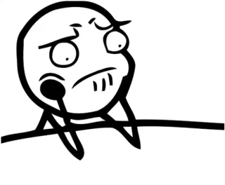 😓 meme, internet, face, expression, cartoon telegram sticker