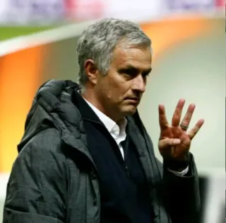 🖐 José Mourinho футбол, футбол, тренер, спорт, знаменитость telegram sticker