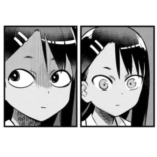 💋 Anime, Manga, Kreskówka, Komiks, Twarz, Emocje, Oczy telegram sticker