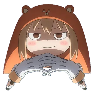 👀 Umara Doma Himouto! Umaru-chan Anime, Umaru, Umaru Doma, Kawaii, Chibi, Sudadera, Lindo telegram sticker
