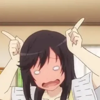 🌈 Anime, schockiert, verängstigt, niedlich whatsapp sticker