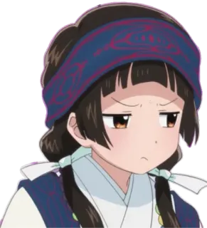 🐻 anime, manga, girl, character, portrait telegram sticker