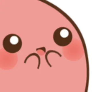 😍 милый, каваий, картофель, лицо, мультфильм telegram sticker