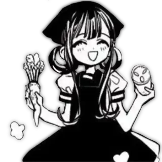 😀 Anime, Garota, Fofa, Desenho animado telegram sticker