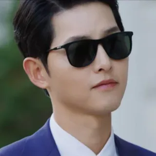 💫 Song Joong-ki นักแสดง, ซีรีส์เกาหลี, คนดัง, แว่นตา, ภาพเหมือน telegram sticker