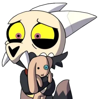 😱 King The Owl House Kartun, Iblis, Sedih, Boneka telegram sticker