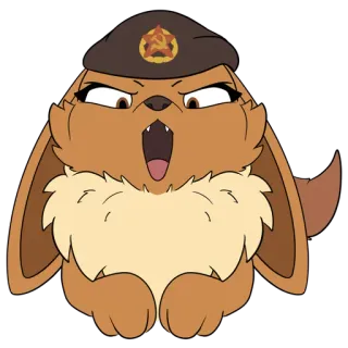 Comrade Eevee whatsapp stickers