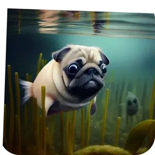 🐶 pug telegram sticker