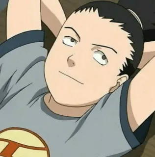 📓shikamaru .❈. @KA_anime_sticker telegram stickers