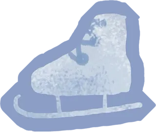 👌 ice skating, winter, ice skate, sports, recreation telegram sticker