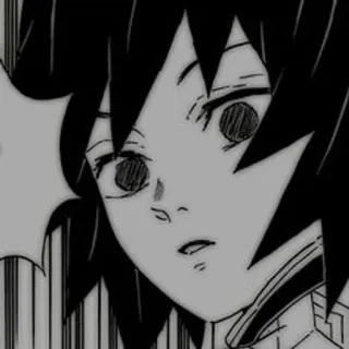 🕳 Giyu Tomioka Demon Slayer Anime, Demon Slayer, Manga, Giyu Tomioka, Personaggio, Arte, Animazione Giapponese telegram sticker