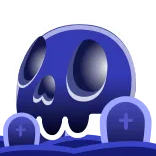 Electric Skull @podarkitgnft telegram emojis 💀