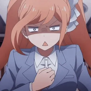 🌟 アニメ, 怒り, 女の子, 漫画, キャラクター whatsapp sticker