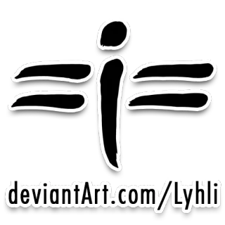 🐴 deviantArt.com/Lyhli deviantart, lyhli, website, art, artist, logo telegram sticker