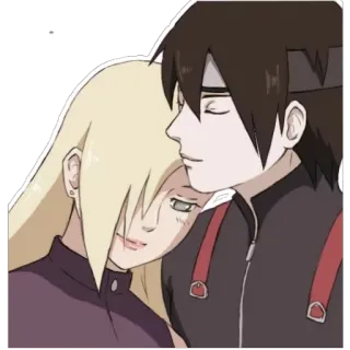 💕 Ino Yamanaka Naruto Anime, Naruto, Casal, Ino Yamanaka, Amor, Fofo telegram sticker