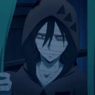 🦇 Isaac Foster Angels of Death Anime, Isaac Foster, Angels of Death, Zack, Horor, Sabit, Hoodie telegram sticker