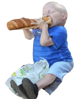😓 eating, sandwich, subway, food, lunch telegram sticker