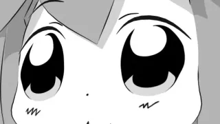 😶 Anime, Manga, Lindo, Kawaii, Expresión, Dibujo animado, Ojos whatsapp sticker