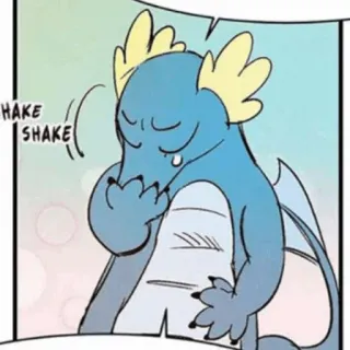⛲️ HAKE
SHAKE naga, sedih, menangis, kartun, biru, fantasi telegram sticker