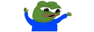 🧤 Pepe the Frog pepe, frog, meme, internet culture telegram sticker
