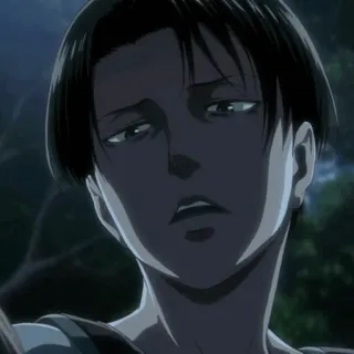 ⚫levi Ackerman 〰 whatsapp stickers