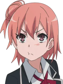 😤 Anime, Menina, Fofa, Brava/o telegram sticker
