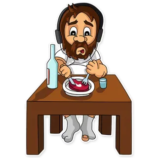 🍖 whatsapp sticker