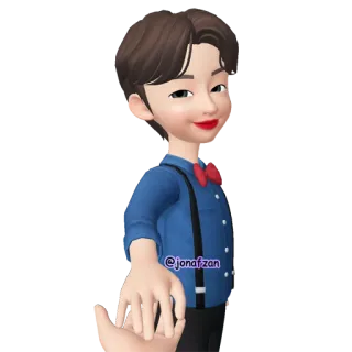🤝 @jonafzan Dibujos animados, Personaje, Avatar, Animado telegram sticker