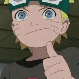 🍡 Naruto Uzumaki Naruto 动漫, 火影忍者, 漩涡, 点赞, 角色 telegram sticker