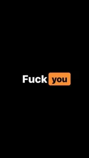 🫂 Fuck you ofensivo, insulto, palabrota, humor, tipografía, grosería telegram sticker