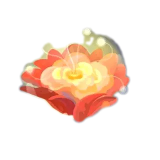 ☘ bloem, roos, gloeiend, bloemblad, bloei telegram sticker